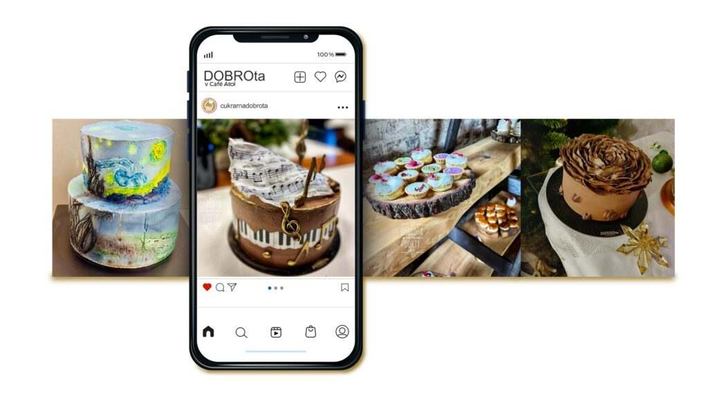 Instagram Cukrárna DOBROta